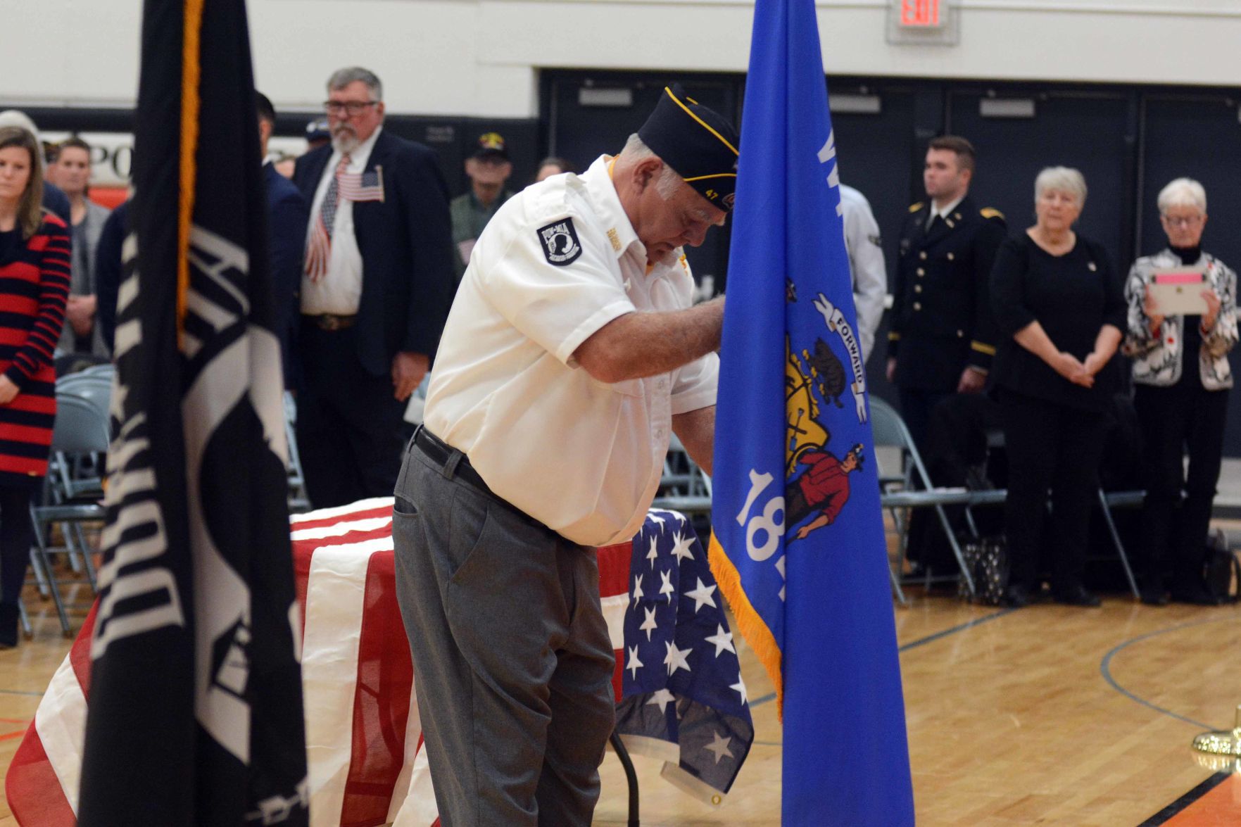 Portage High School Veterans Day ceremony 2019